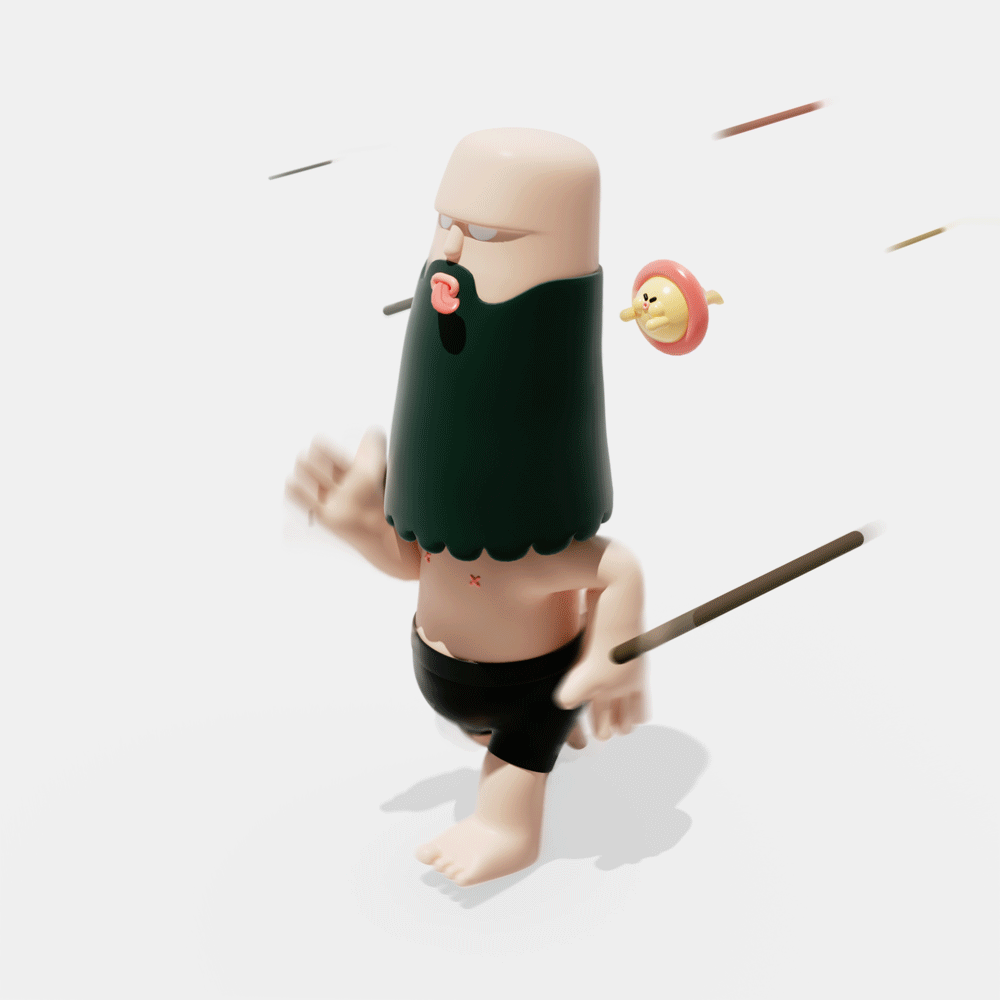 YOYOGUYS_HELLO LUCK_三维动态表情包(图ZMzI4MzI4ODgw) - 人物/生物 - 站酷设计师BG_DESIGN原创素材 - 站酷ZCOOL
