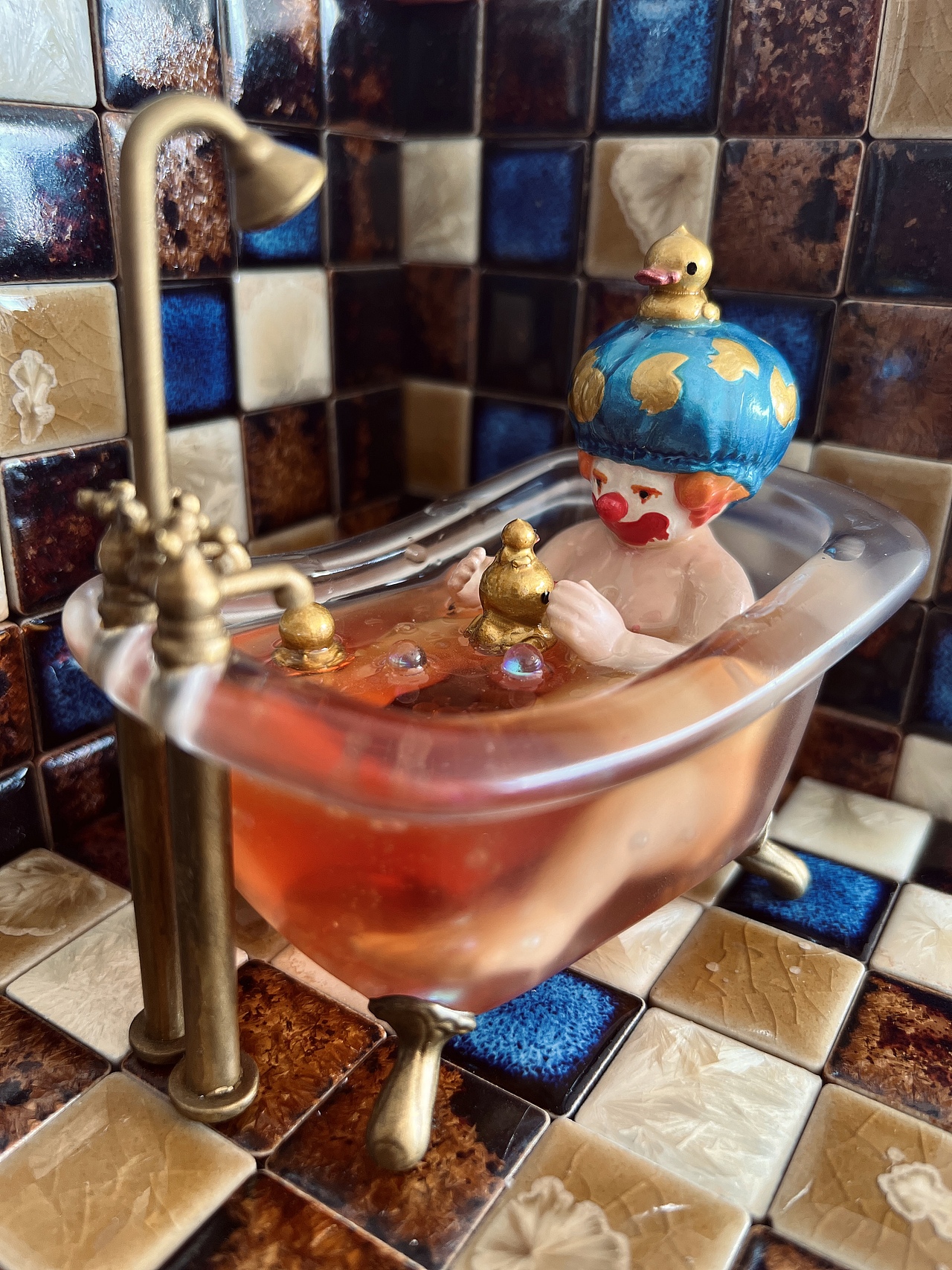 IP潮玩设计｜CLOWN·Q泡泡浴系列（图ZMzM4NzE2ODY0） - IP形象 - 站酷设计师瑛琦YQ原创素材 - 站酷ZCOOL