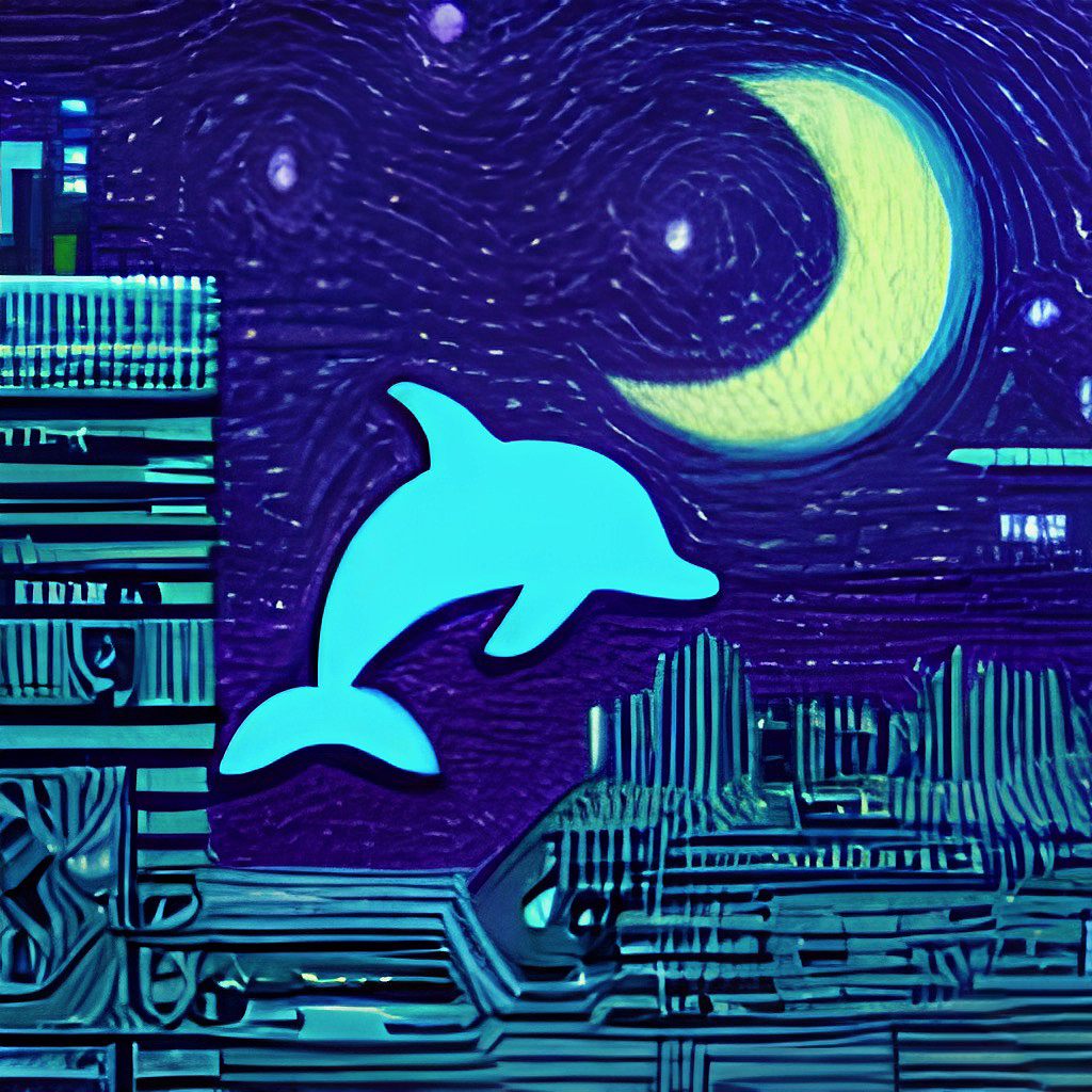 #wow+数字艺术nft超现实空间鲸鱼海豚赛博朋克