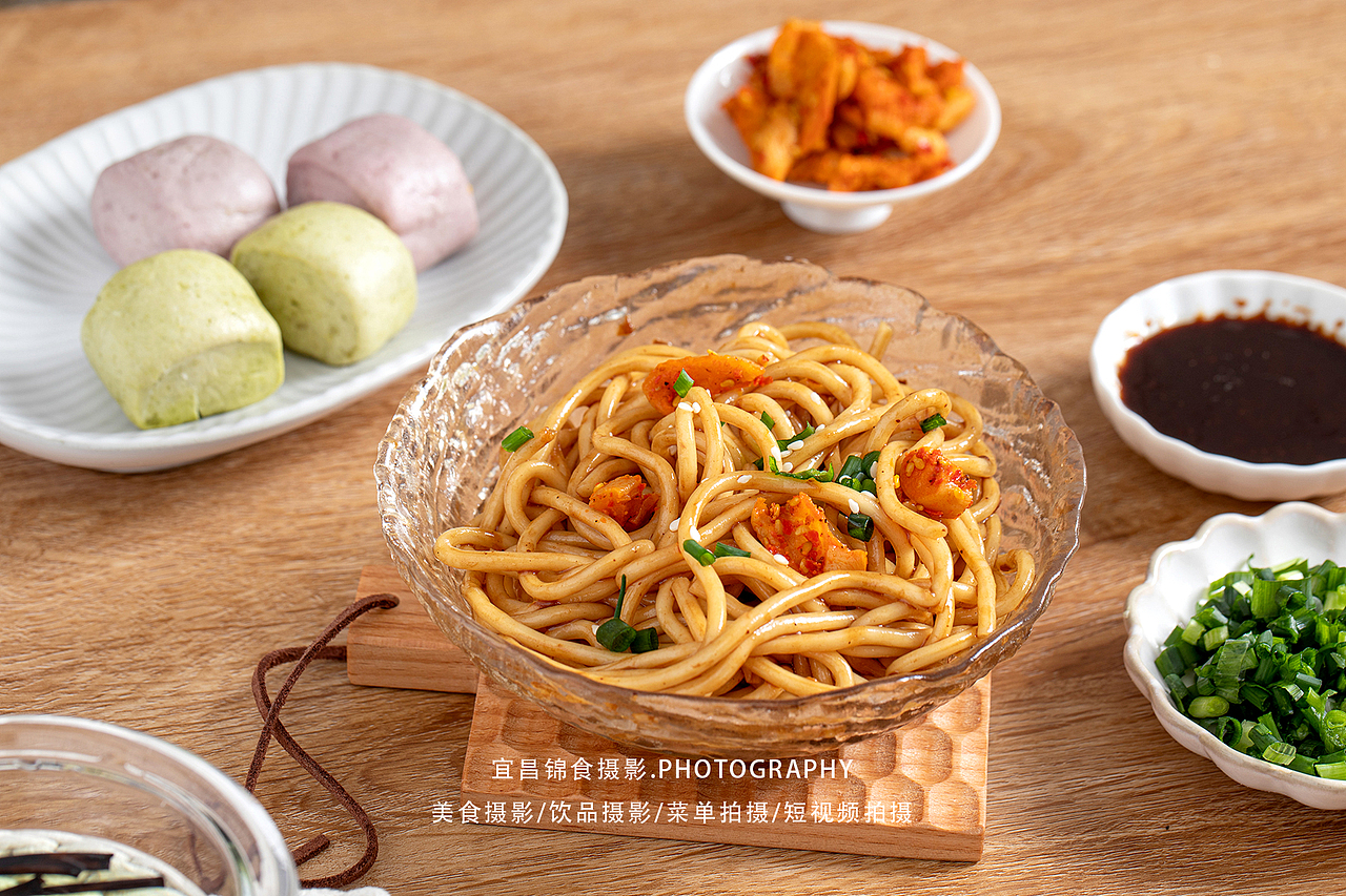 葱油拌面酱料拍摄/宜昌美食摄影/食物造型/佐料电商照