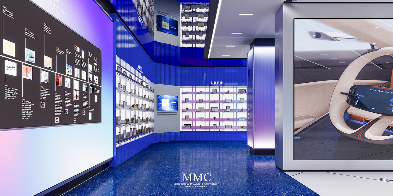 某汽车电子企业展厅（图ZMzU0MzAxMTIw） - 展陈设计 - 站酷设计师MMC锐原创素材 - 站酷ZCOOL