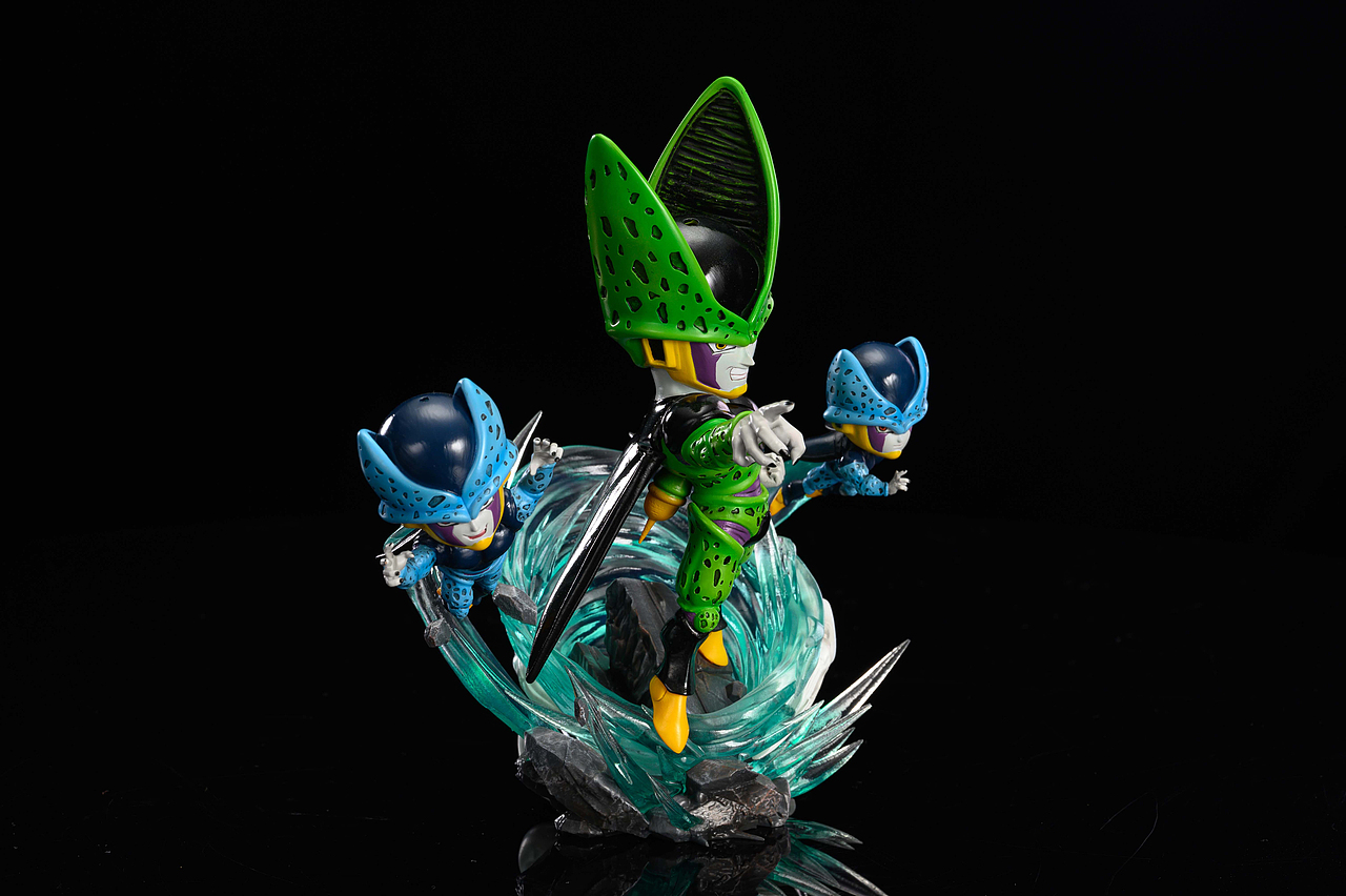 七龙珠|沙鲁透视比例手办建模