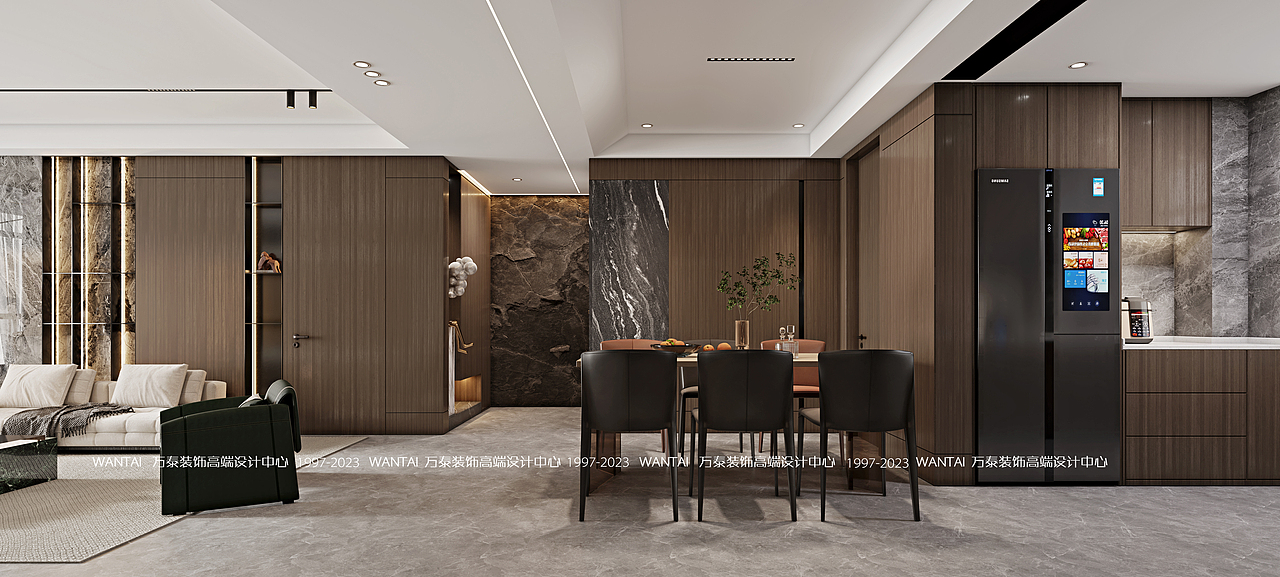 济宁博观江悦142平装修效果图