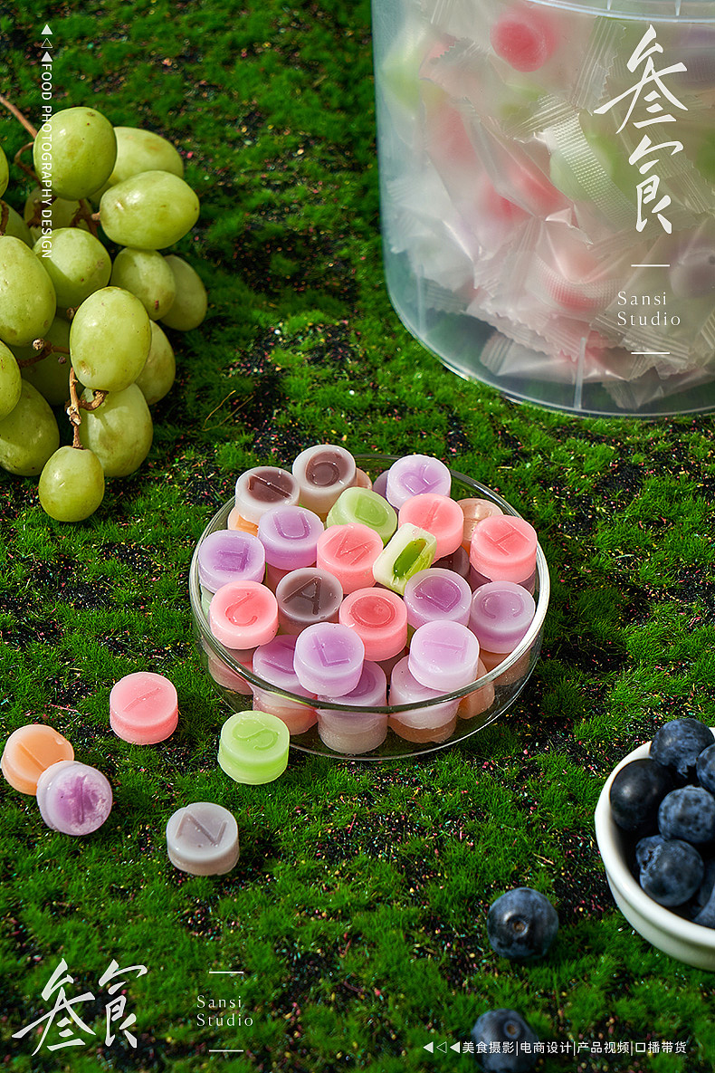 蜡瓶糖夹心糖果拍摄合集▶▷▶叁食传媒