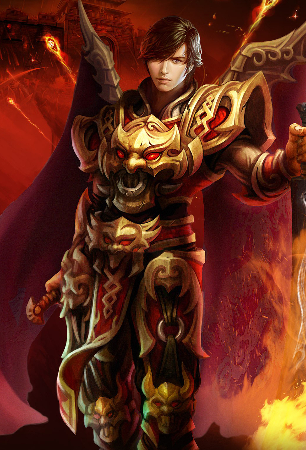 热血传奇-角色设计