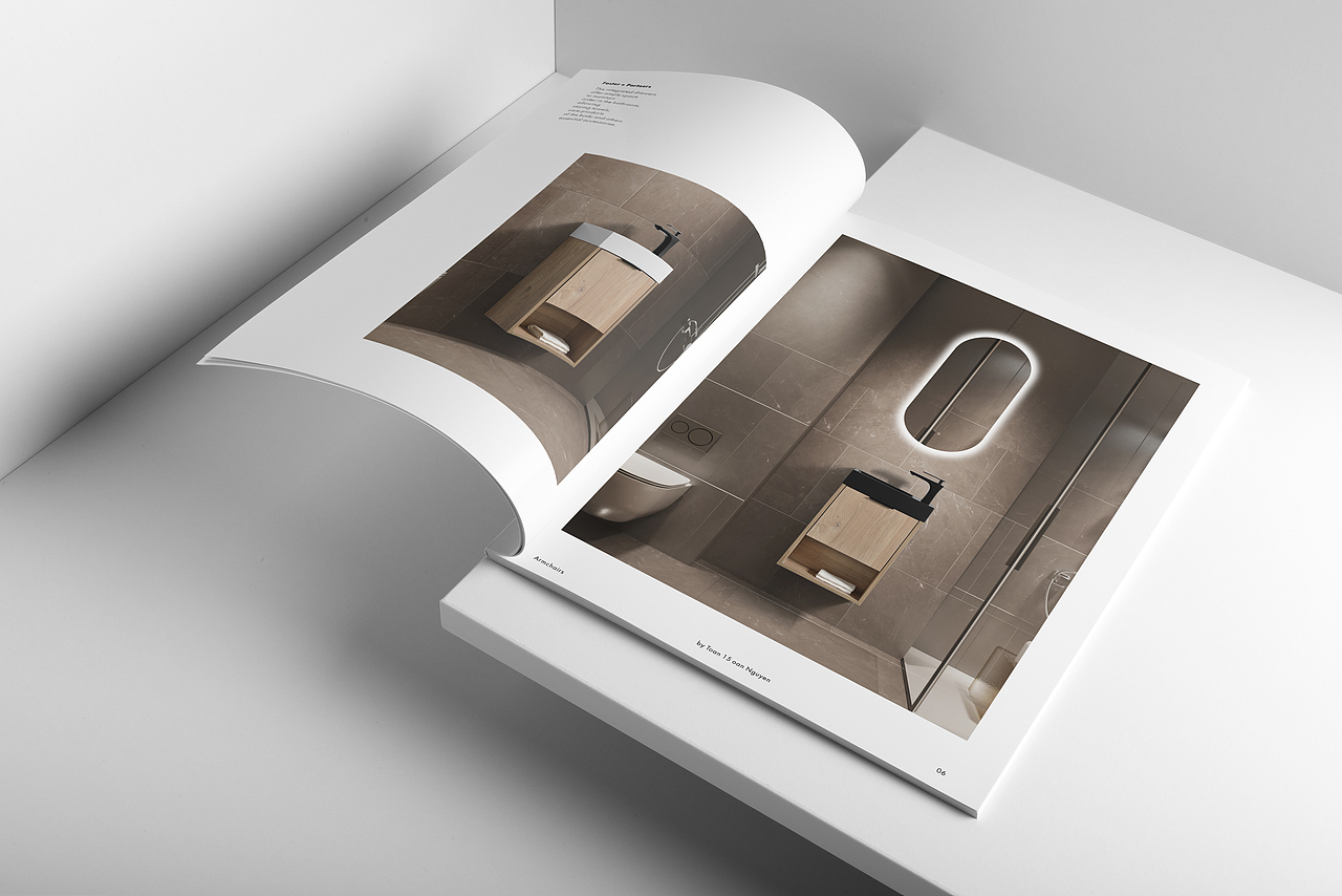 浴室柜画册设计-和风设计