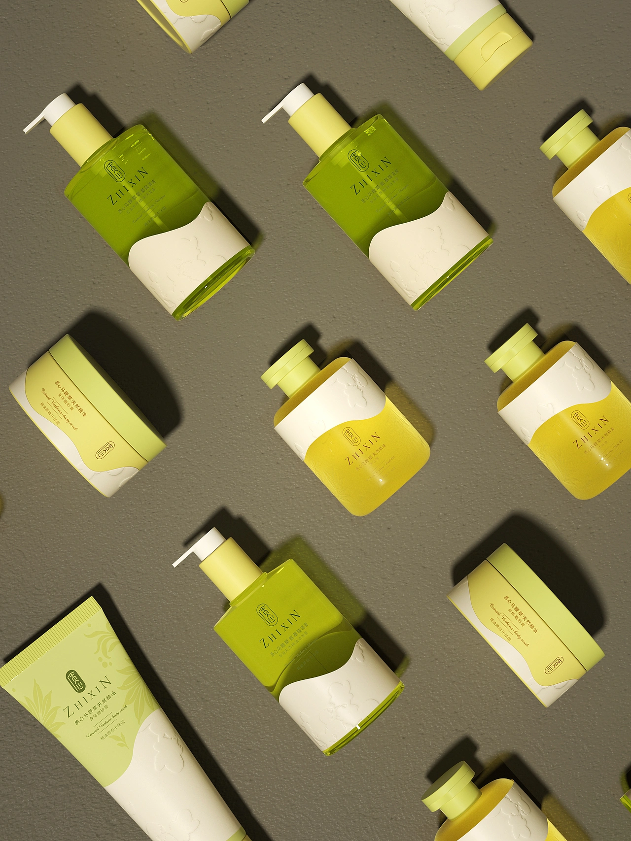 Hellolink洗护品牌设计 洗护包装设计 护肤品包装 VI