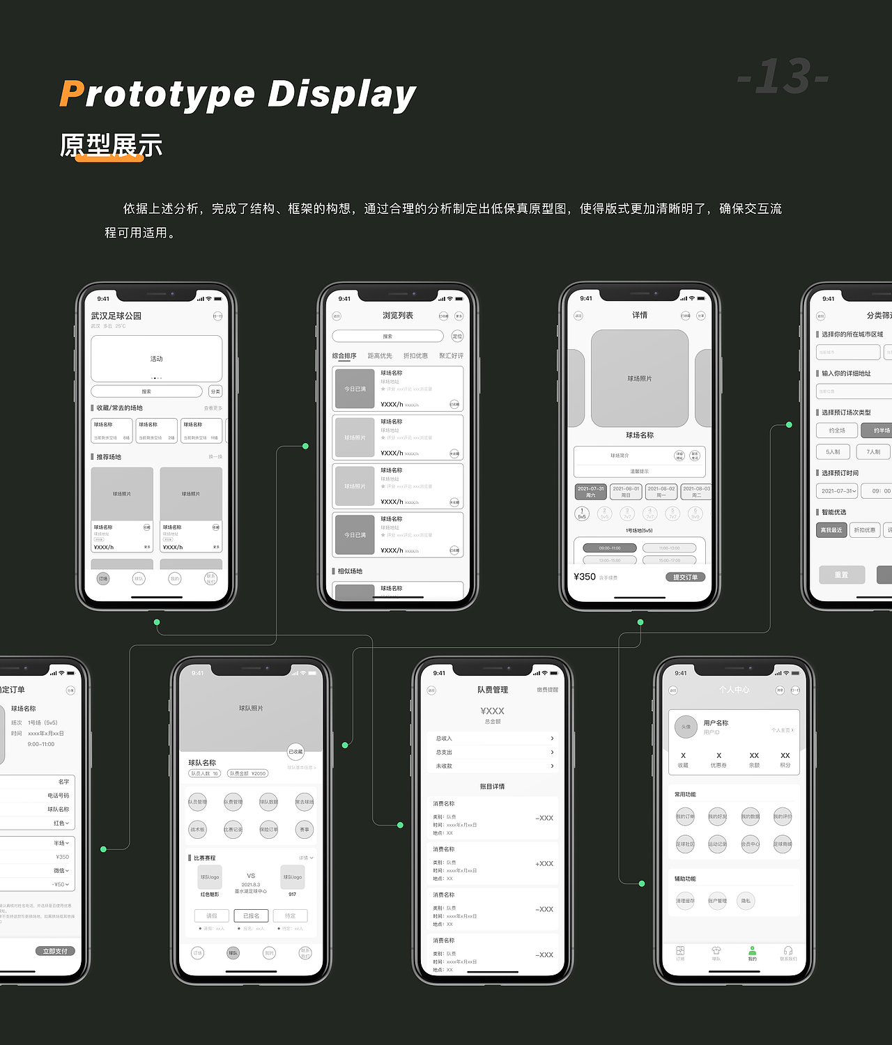 武汉足球公园 APP设计