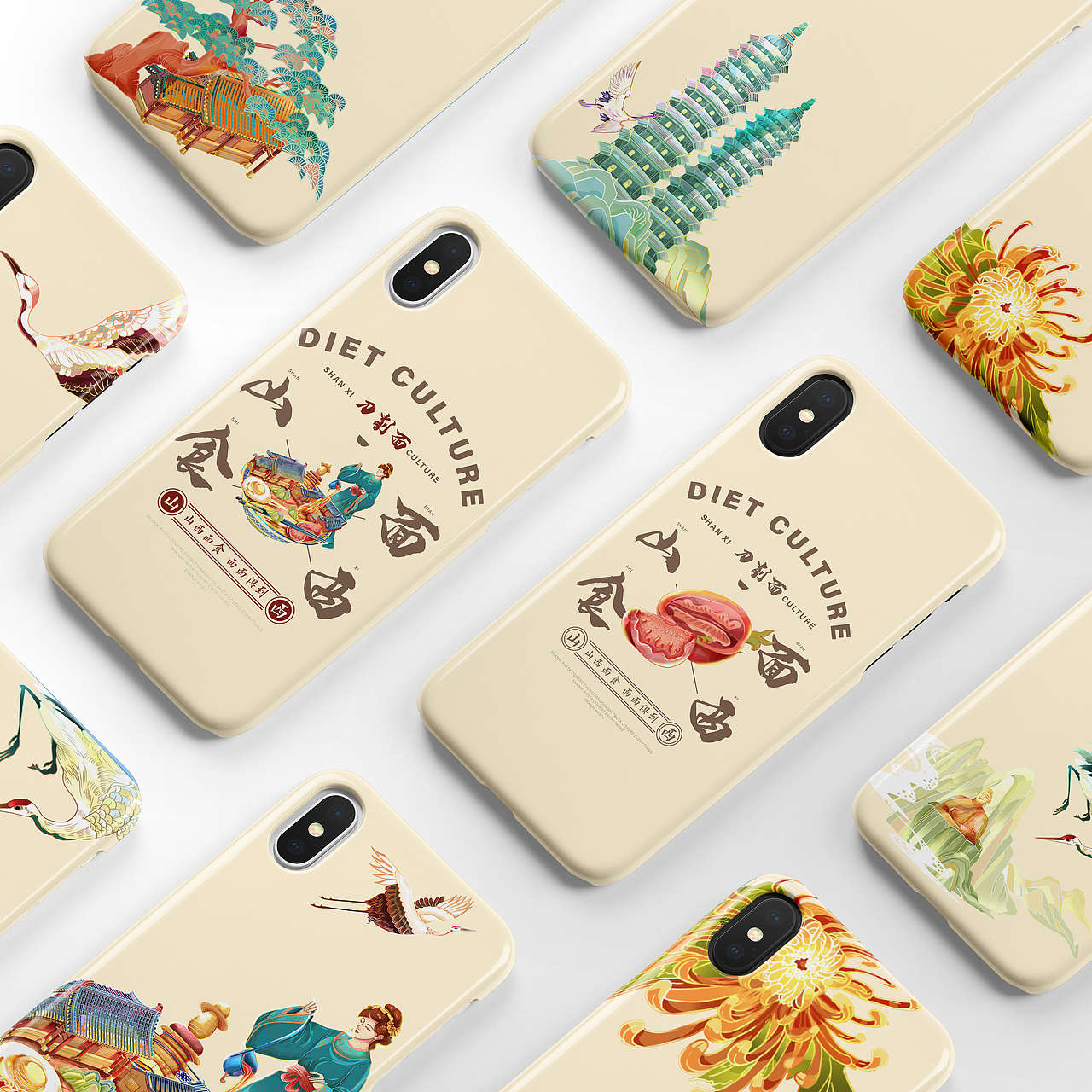 2022国风作品年中总结（图ZMzA5NjEwOTYw） - 商业插画 - 站酷设计师小丫丫12121GO原创素材 - 站酷ZCOOL