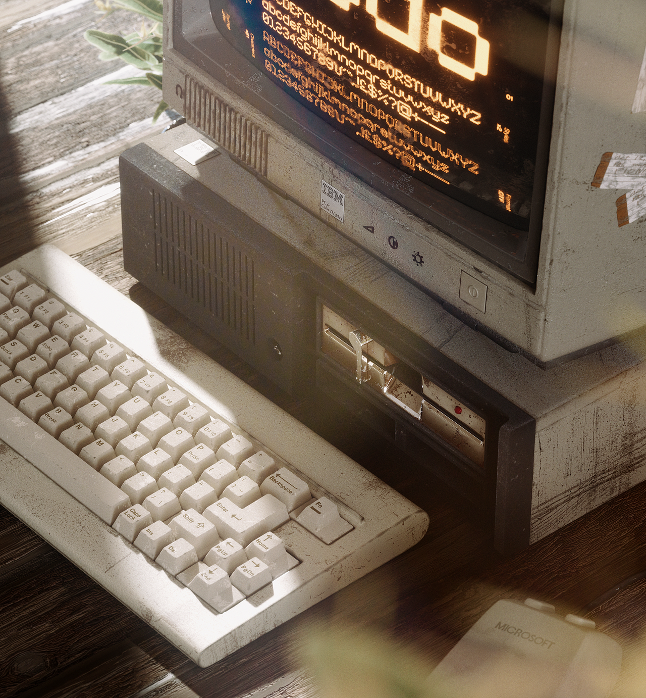 C4D产品氛围场景测试