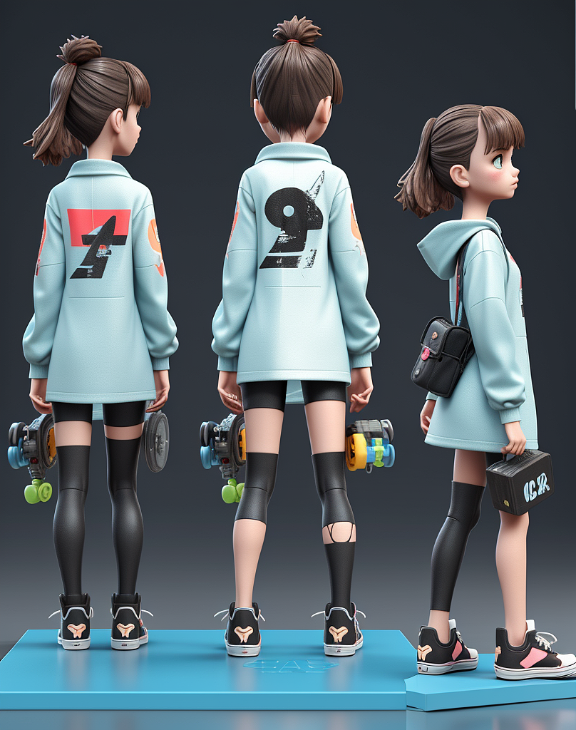 我和AIGC亦师亦友 | IP三视图