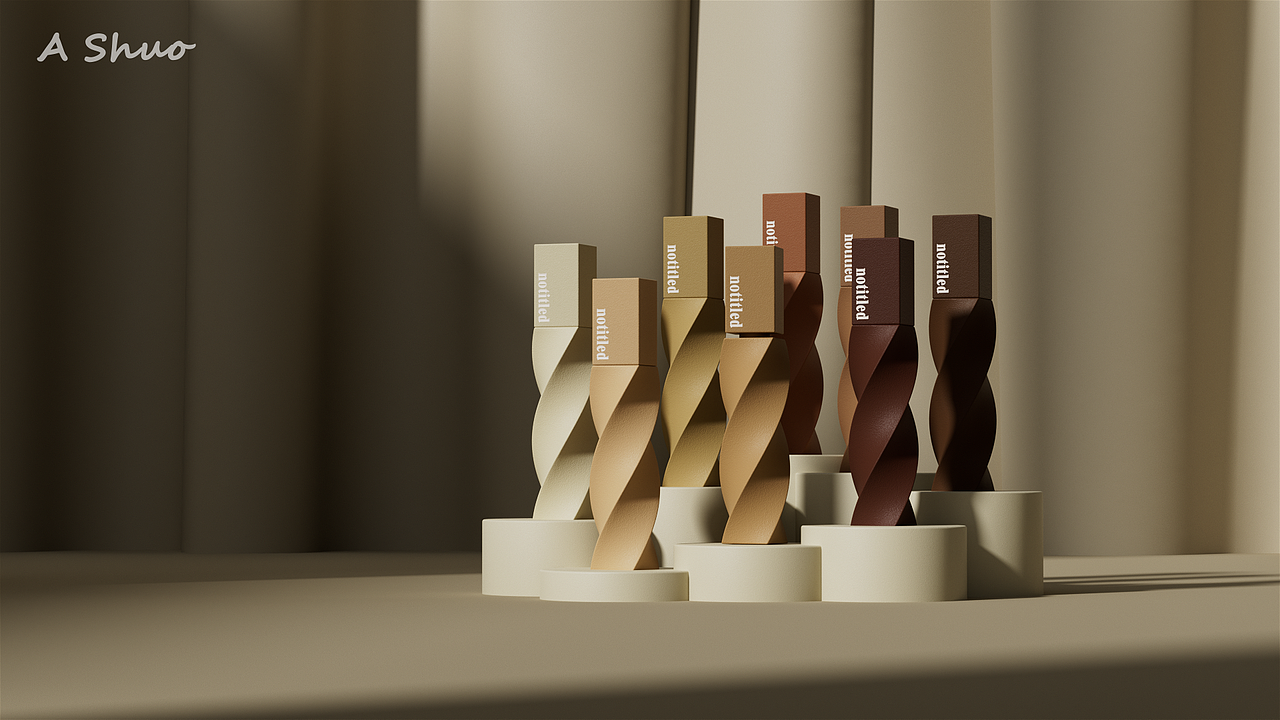 【C4D动态设计】美妆类产品展示