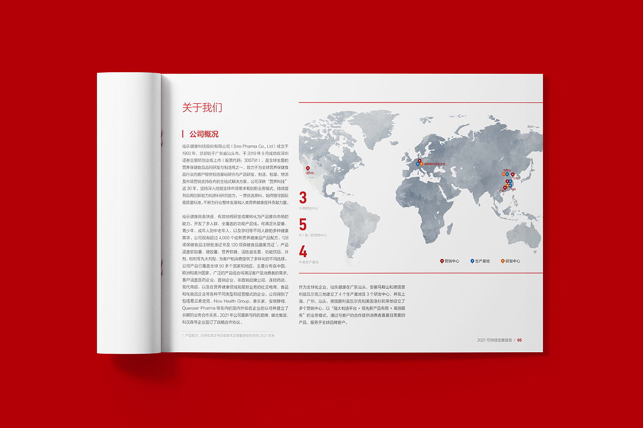 2021仙乐健康社会责任报告（图ZMzE4MzMwMDAw） - 书籍/画册 - 站酷设计师奥格美Design原创素材 - 站酷ZCOOL
