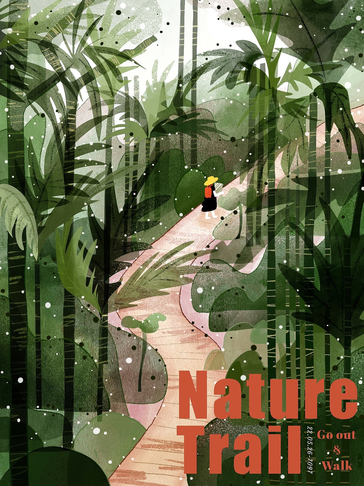 夏日森林小径（图ZMzAyOTMzNjM2） - 商业插画 - 站酷设计师xiaoyanabl原创素材 - 站酷ZCOOL