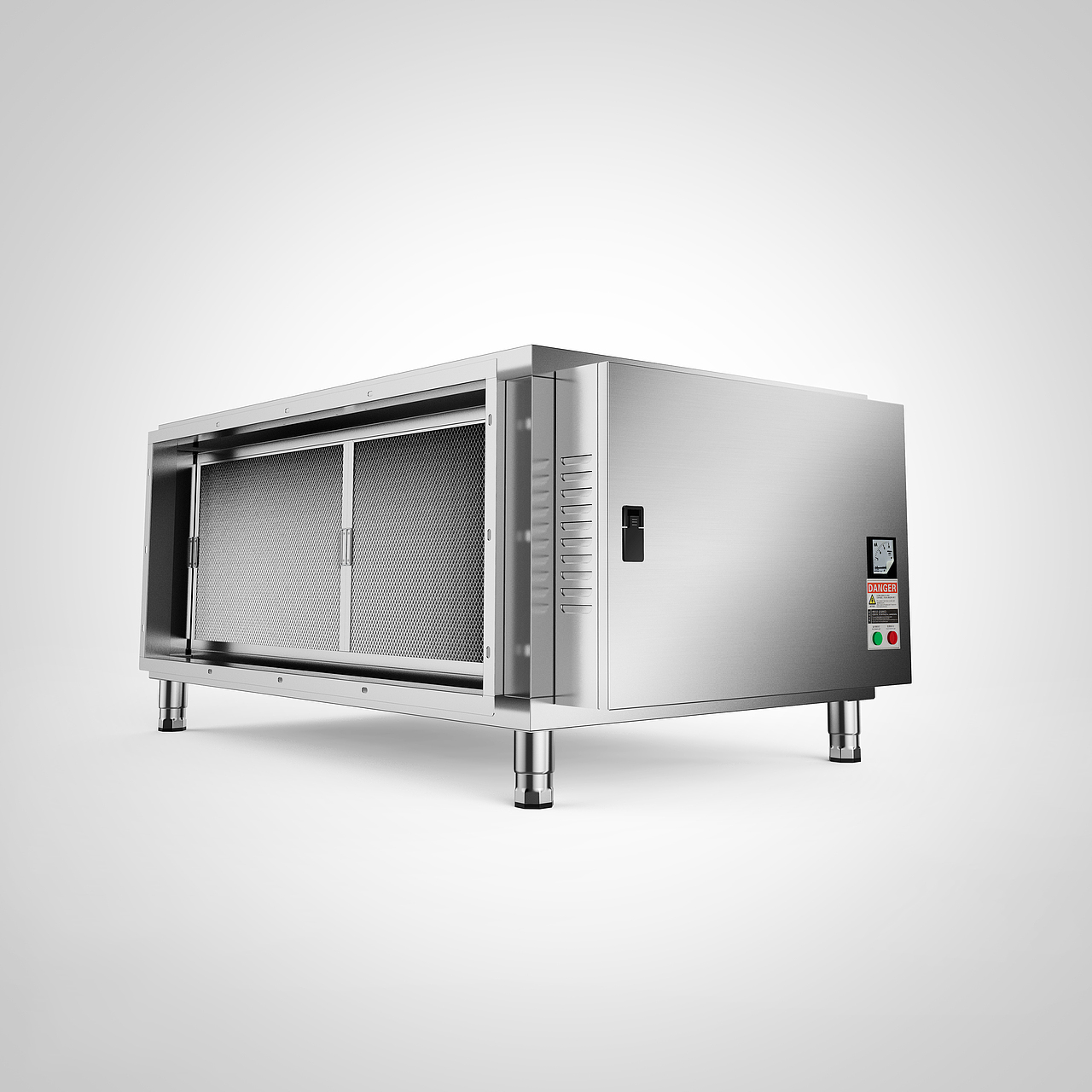 产品效果图渲染 | 工业油烟净化器（图ZMzM5NDc1Njc2） - 工业用品/机械 - 站酷设计师麻雀设计原创素材 - 站酷ZCOOL