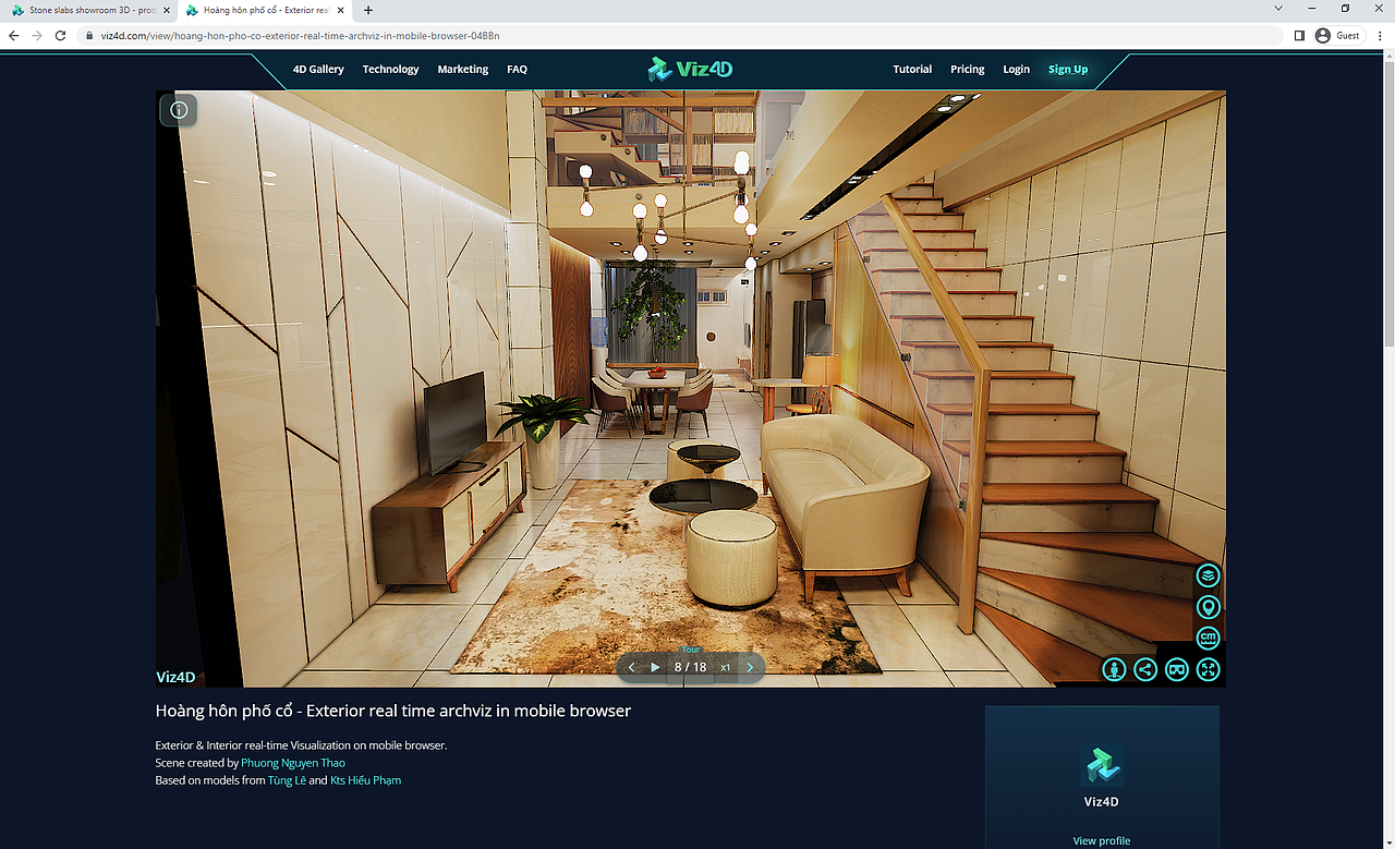 浏览器和 VR 上的实时建筑可视化（图ZMzI2NzA5MzYw） - 景观设计 - 站酷设计师Viz4D原创素材 - 站酷ZCOOL