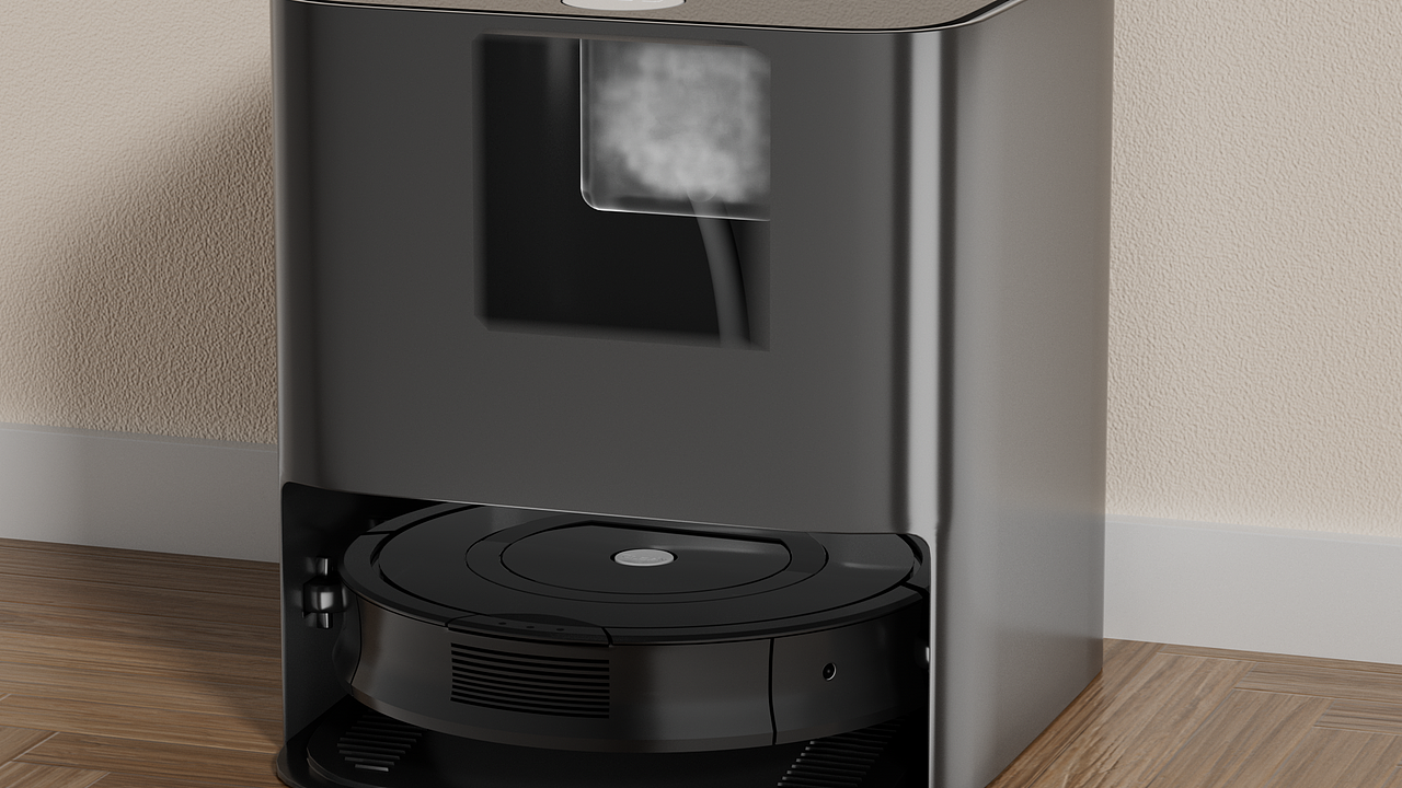 扫地机器人三维动画