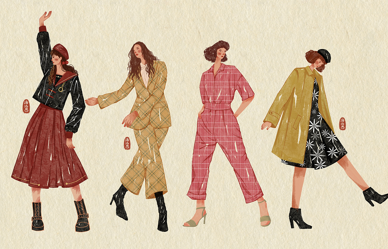 速写练习（图ZMzYwMTU3NTQ0） - 商业插画 - 站酷设计师洛洛西ya原创素材 - 站酷ZCOOL