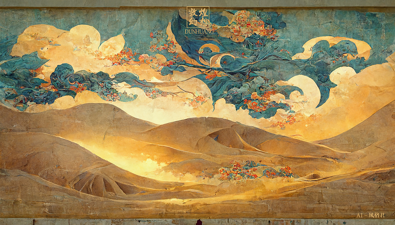 《敦煌幻想》ai概念设计