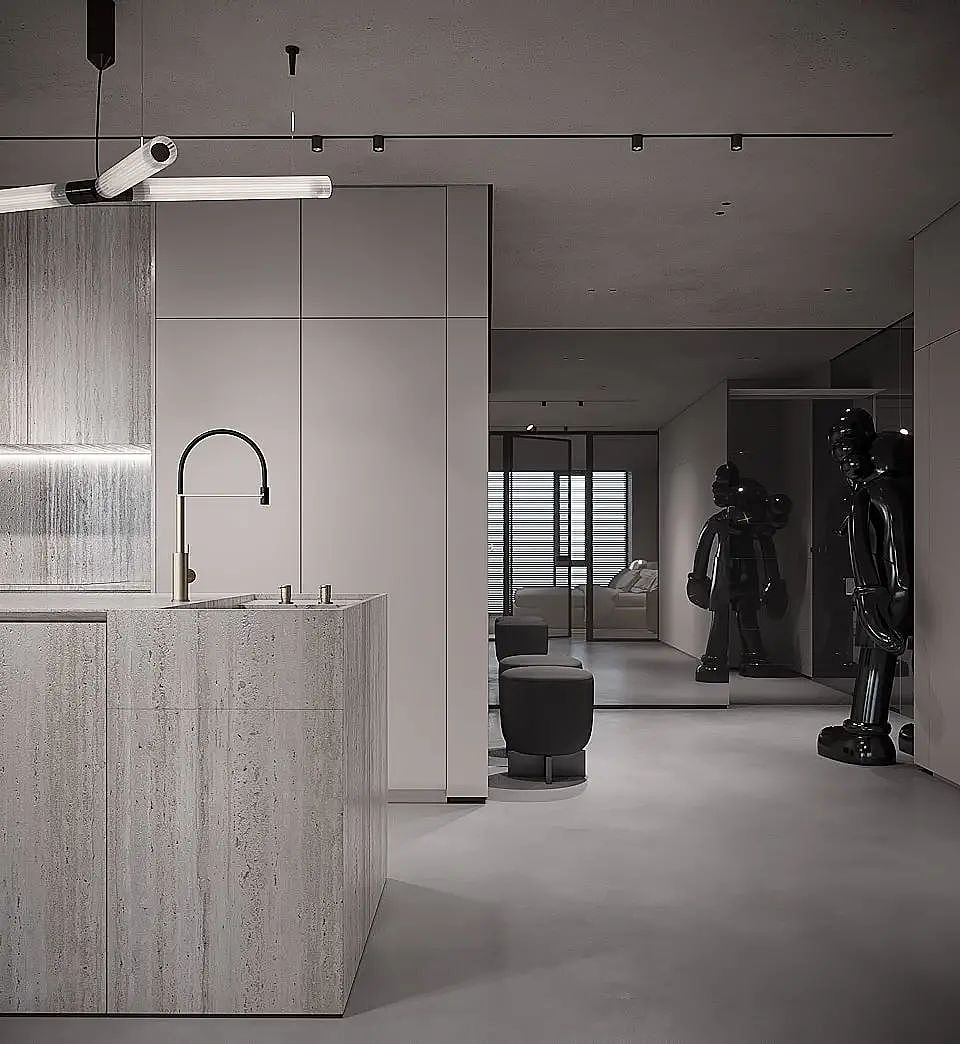 家装案例赏析——99㎡一室一厅的现代简约住所