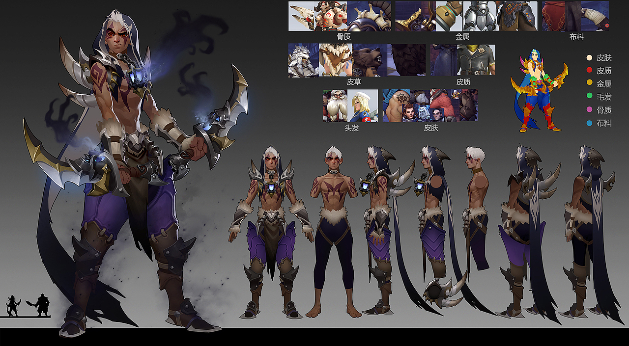 天火Shawn——2020~2021-玩蟹科技-欧美卡牌项目（图ZMzQ0ODMxMDIw） - 游戏原画 - 站酷设计师天火Shawn原创素材 - 站酷ZCOOL