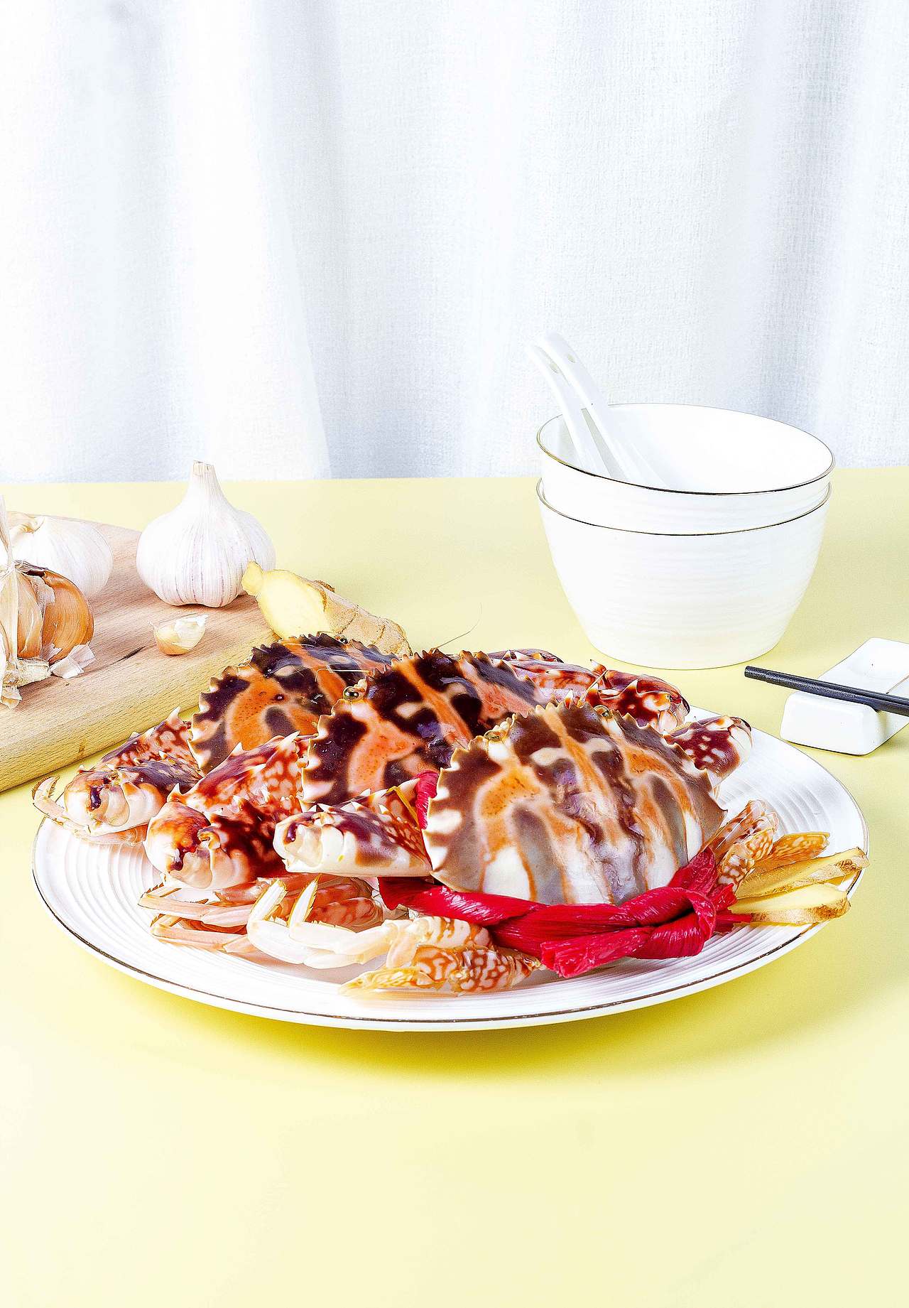 【海鲜摄影】红花蟹