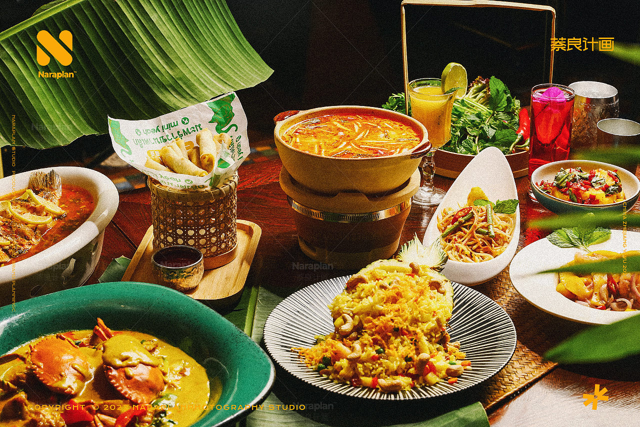 萘良计画美食摄影| 泰国料理东南亚菜（图ZMzE3MzAwODQw） - 美食摄影 - 站酷设计师萘良计画原创素材 - 站酷ZCOOL
