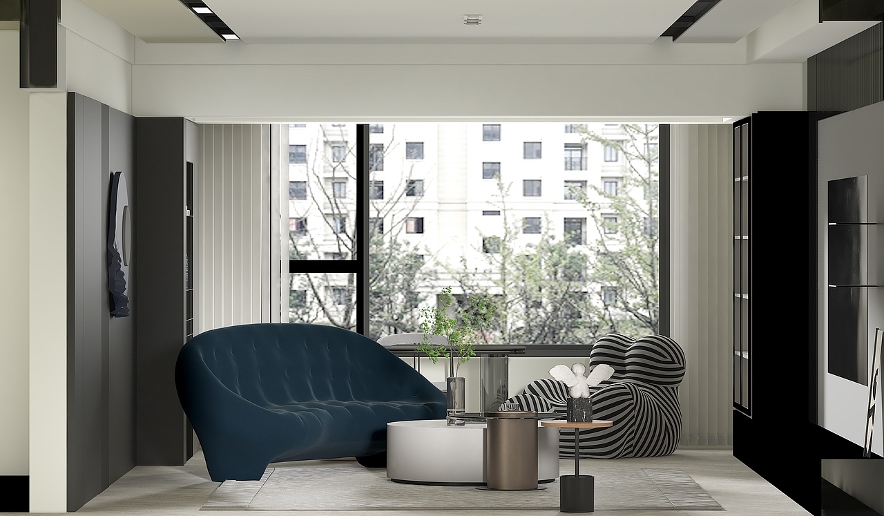 天津室内设计培训/高级灰/极简主义的家