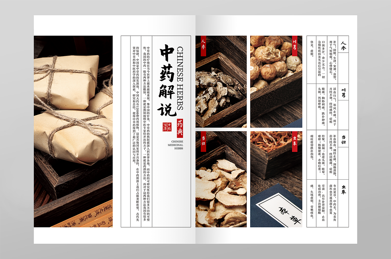中药画册（图ZMzQ3MDMwMzMy） - 书籍/画册 - 站酷设计师686868王小真原创素材 - 站酷ZCOOL