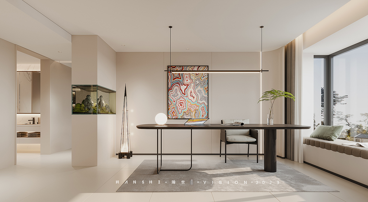 现代简约一瀚世表现