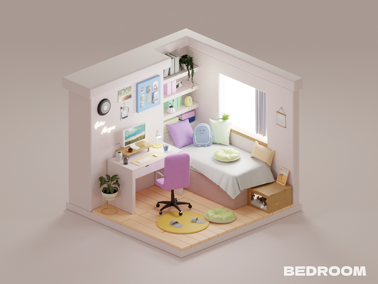 九月Blender建模整理（图ZMzIwOTkzNjIw） - 场景 - 站酷设计师小梓Design原创素材 - 站酷ZCOOL