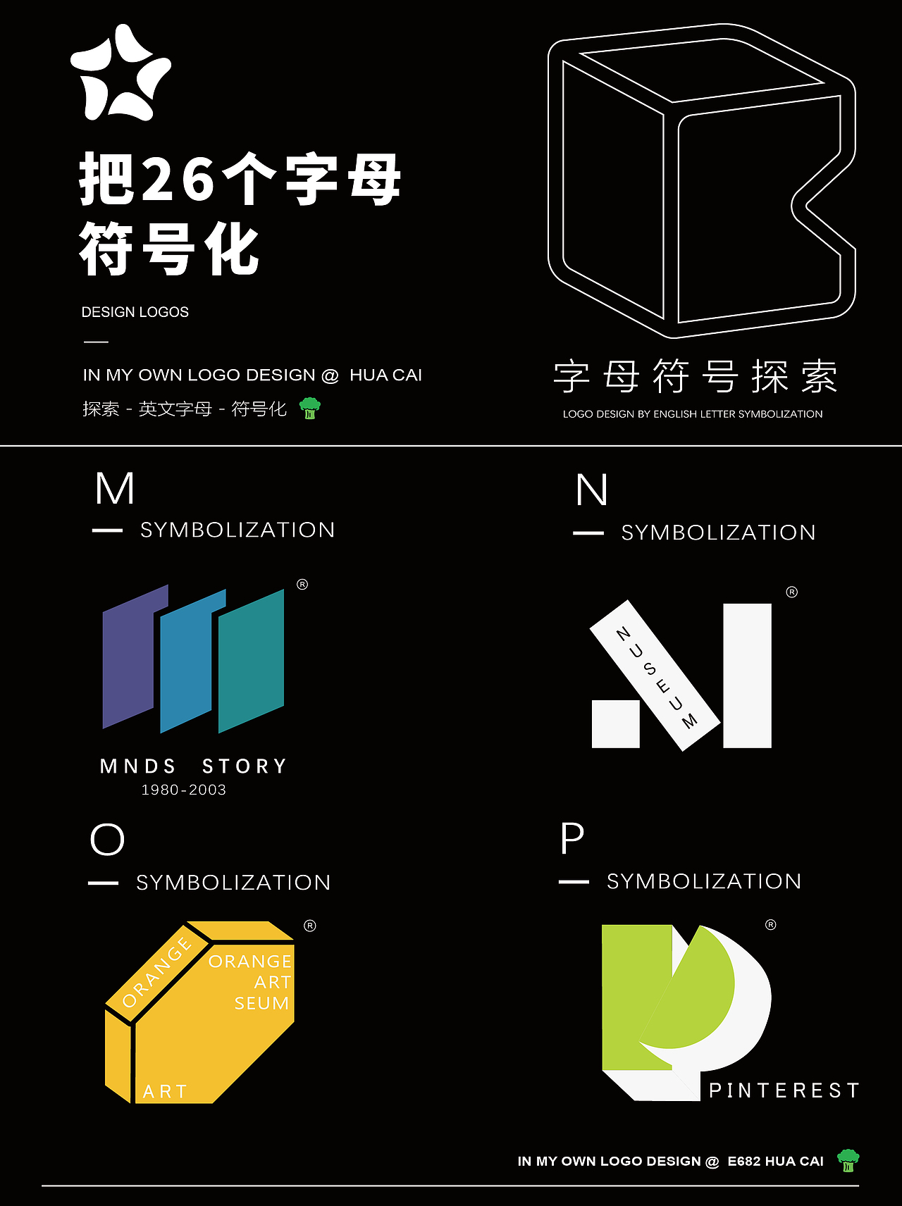 把英文字母符号化 - 英文符号探索（图ZMzY1ODM0OTky） - Logo - 站酷设计师花菜_原创素材 - 站酷ZCOOL