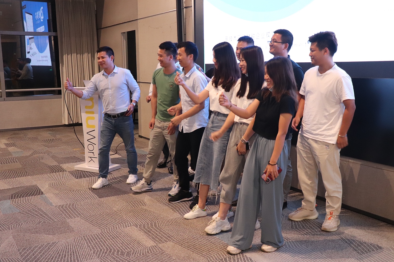 摄影作品——启动大会照片