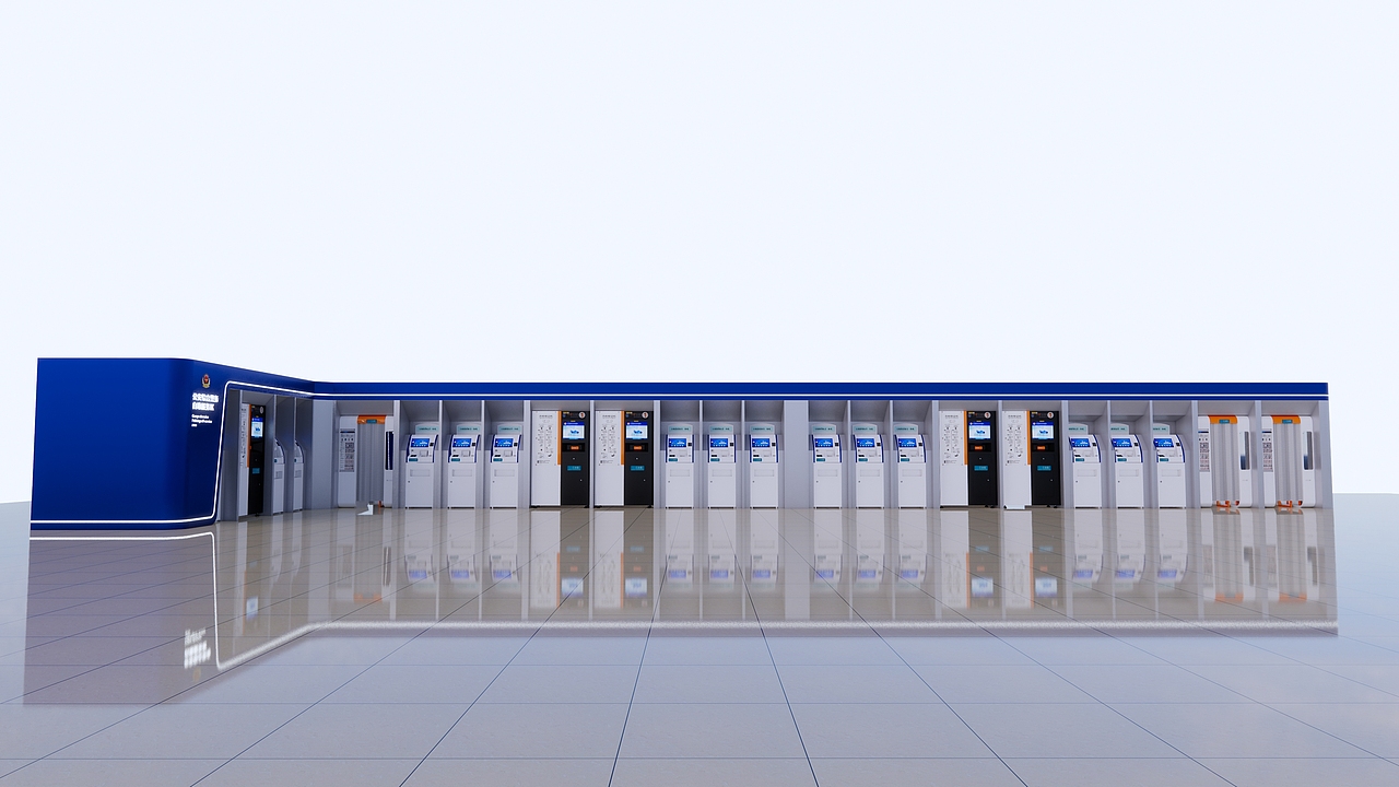 公安警务自助服务区（图ZMzE0MzU4NjQ0） - 展陈设计 - 站酷设计师YYDBOY原创素材 - 站酷ZCOOL