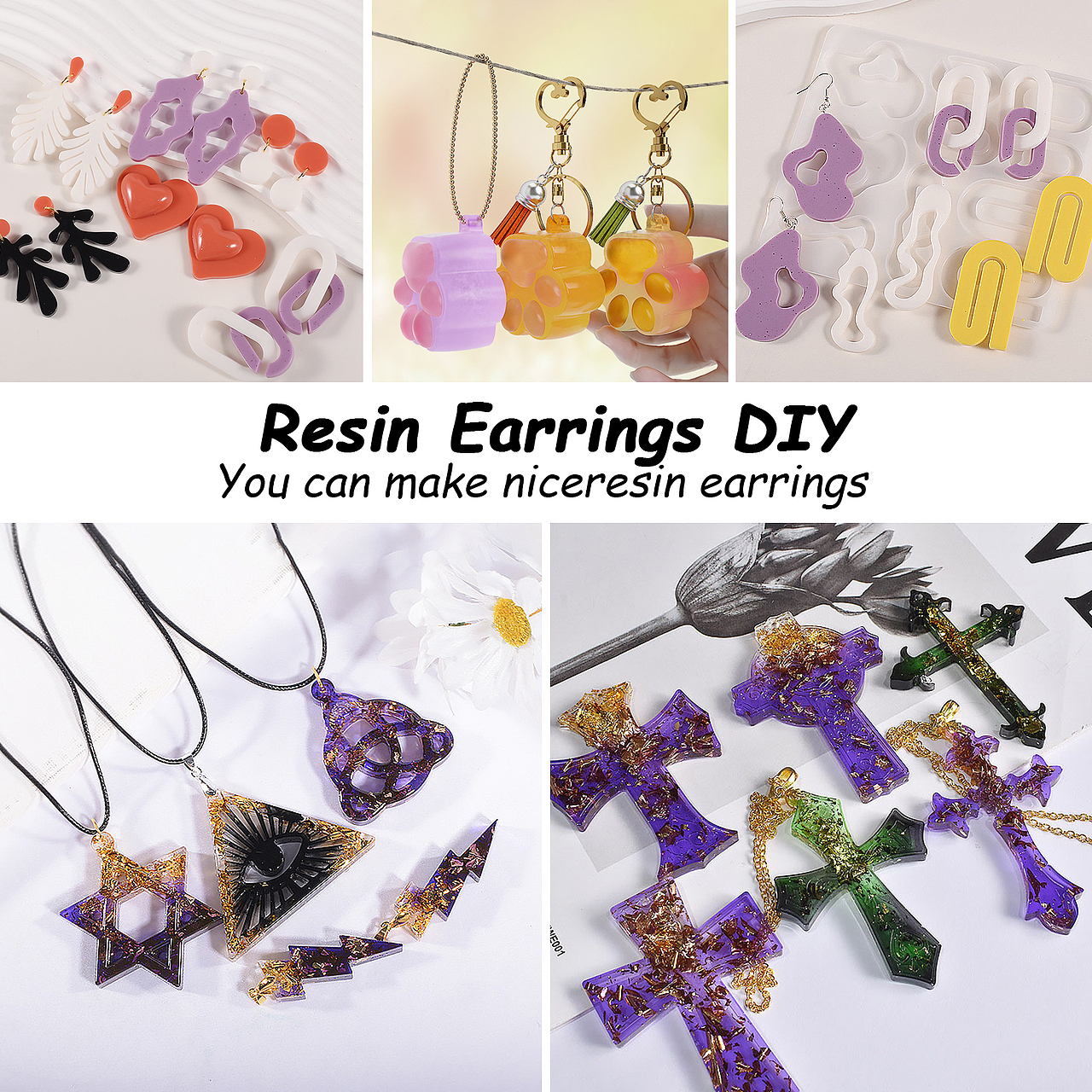 亚马逊主图-首饰模具套装