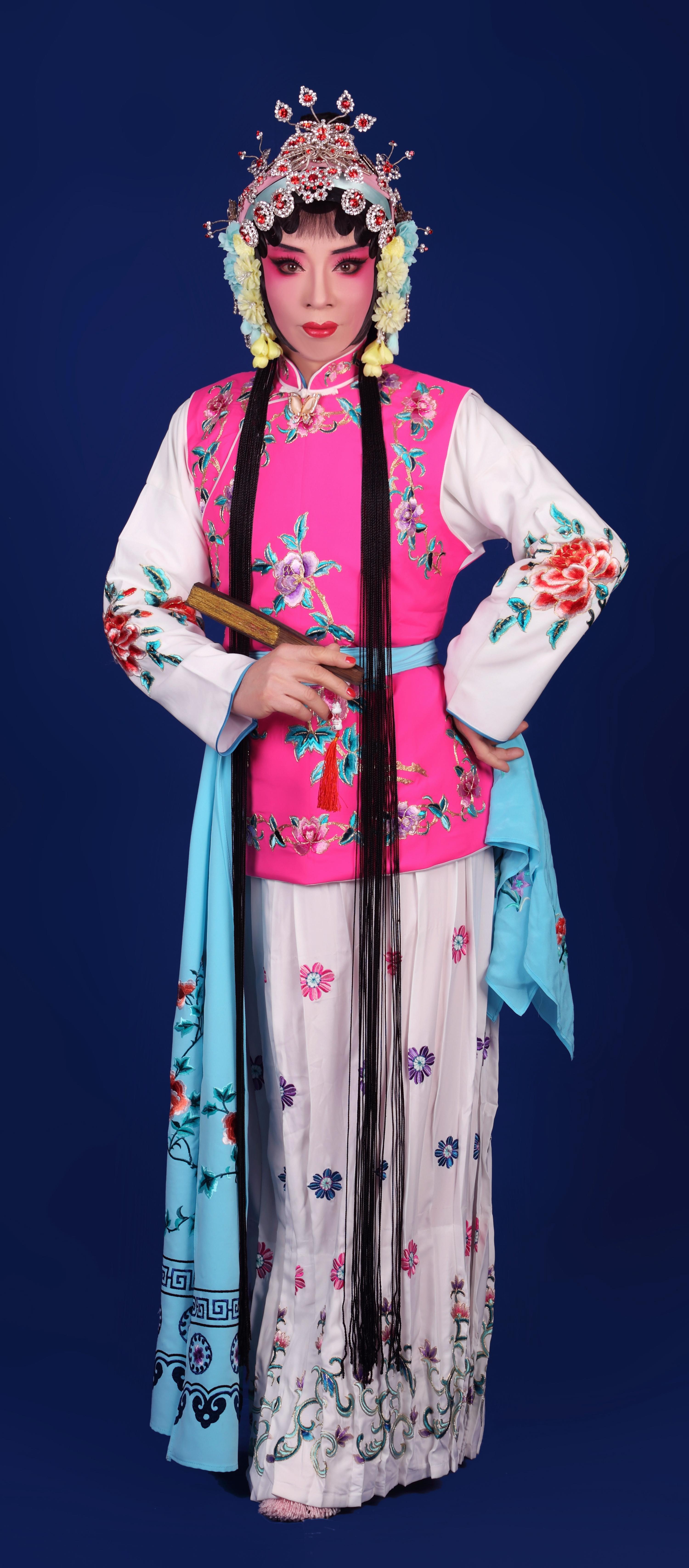 我的京剧照     戏曲京剧花旦卖水  戏曲人物梅英裱花