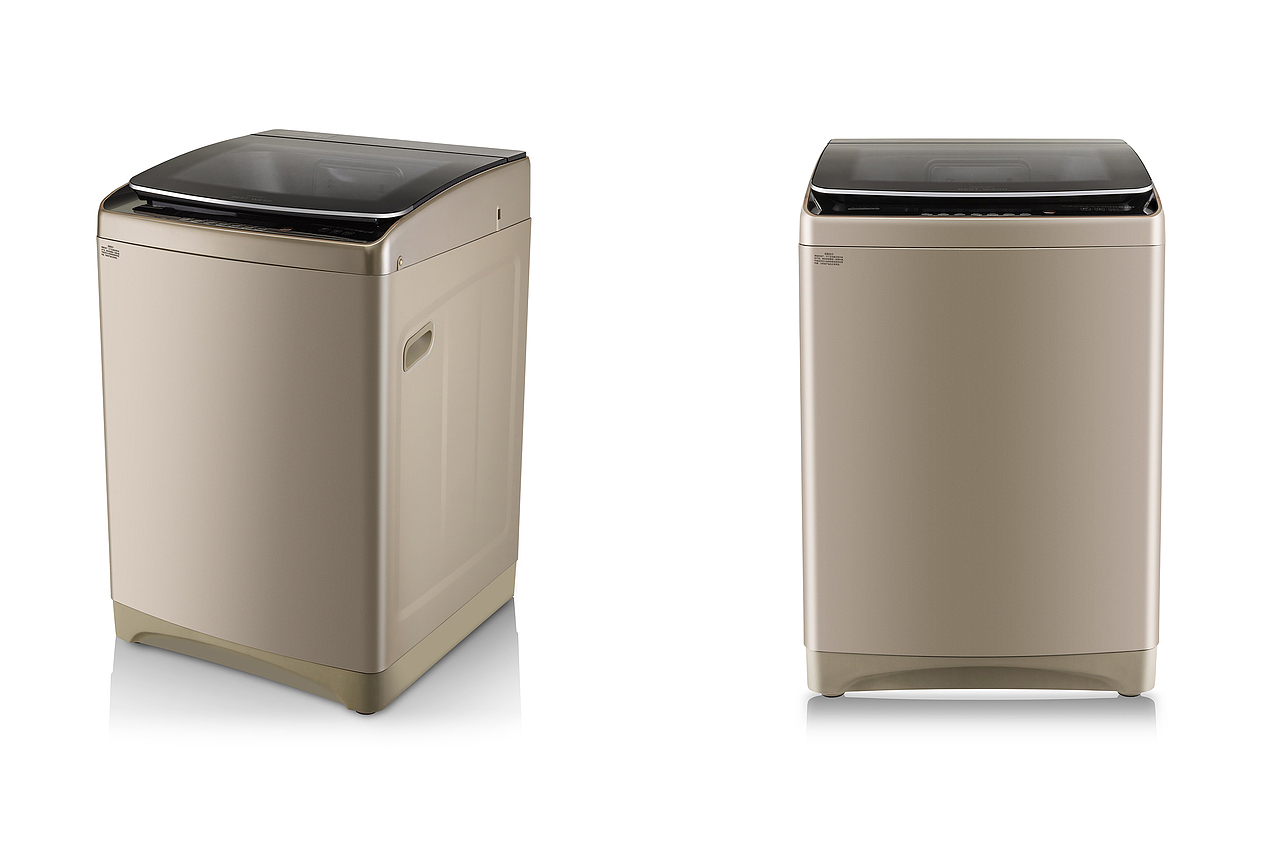 大件产品白底拍摄-洗衣机