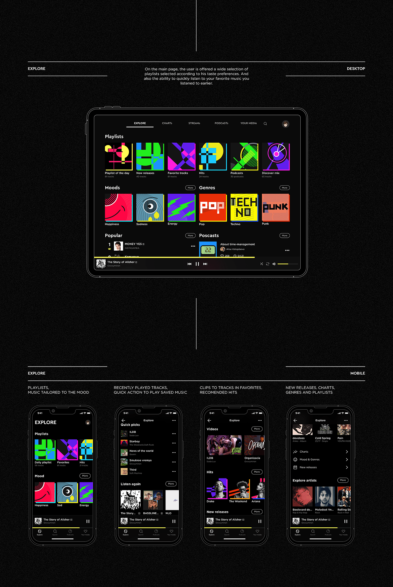 Music App（图ZMzUxOTgyNzc2） - APP界面 - 站酷设计师lil_menshikov原创素材 - 站酷ZCOOL