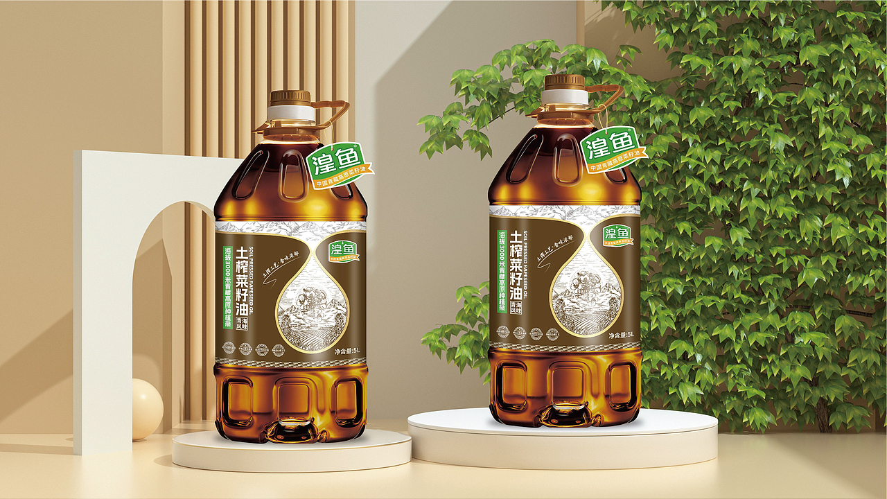 青海湟鱼高原菜籽油品牌全案策划升级