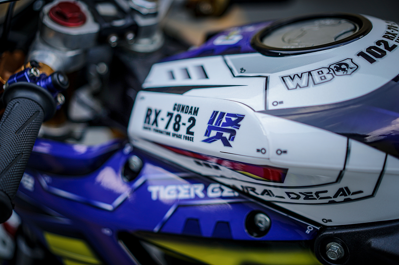 DUCATI MiniGP KXDMOTO 高达RX-78-2  个性定制涂装