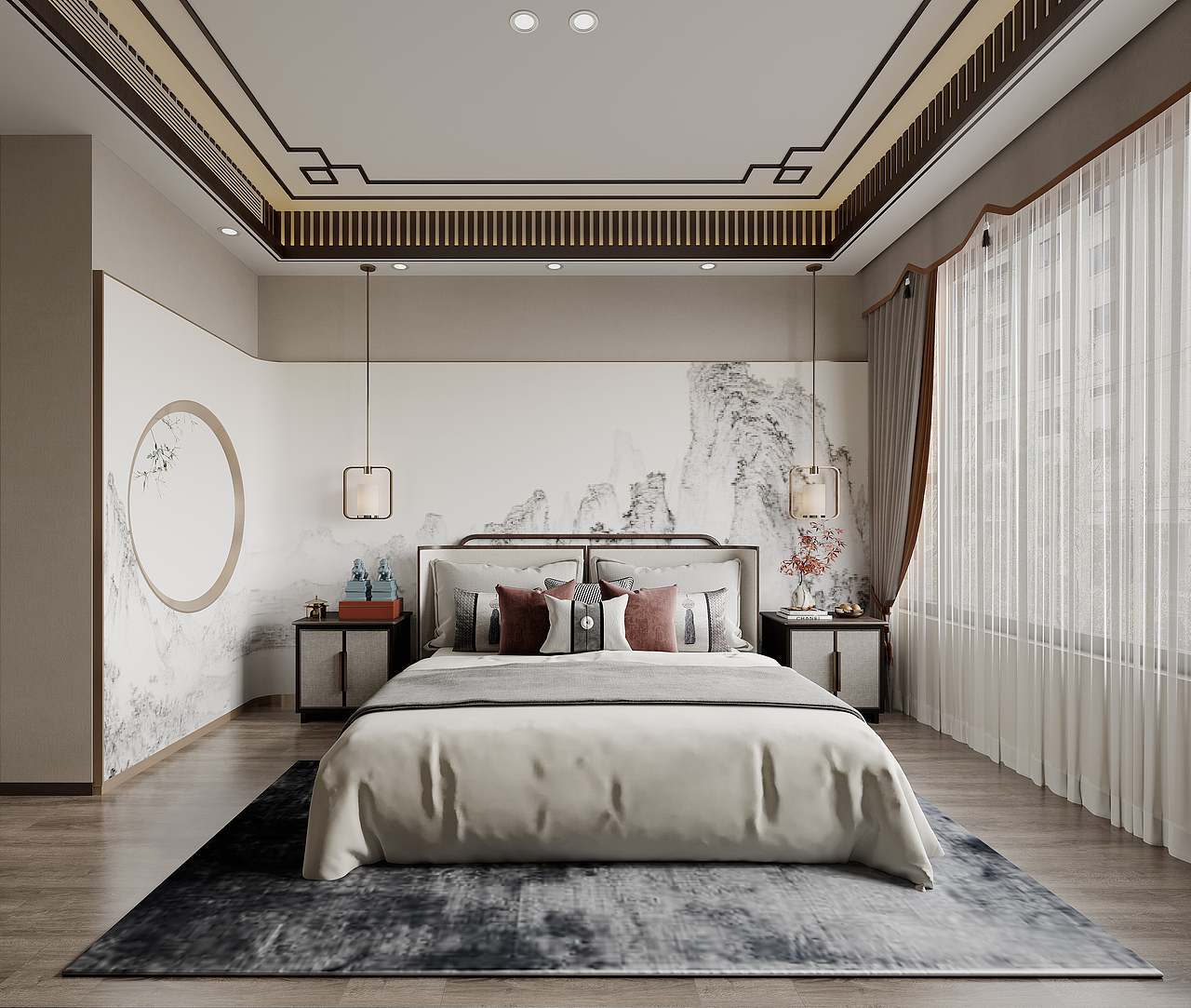 #WOW 新中式卧室集锦