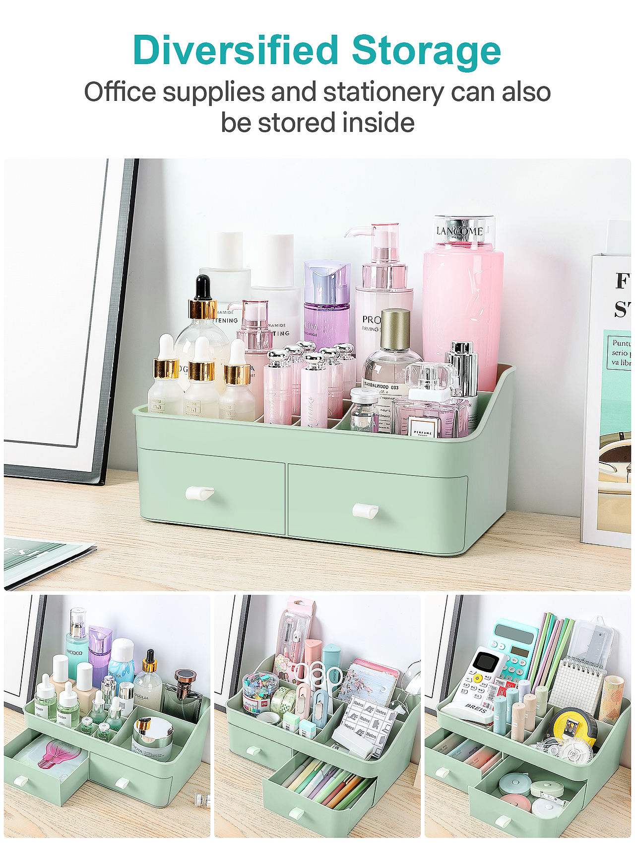 亚马逊 化妆收纳盒 主图/A+（图ZMzE3MjQyNTE2） - 电商 - 站酷设计师飞鸟回吻落日原创素材 - 站酷ZCOOL