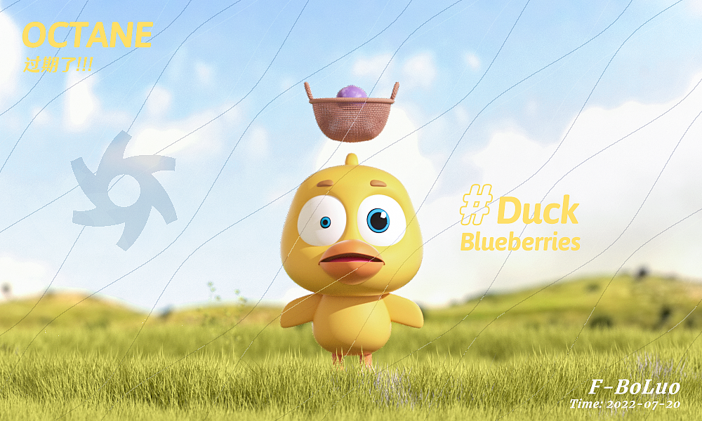 打卡练习-ip形象建模渲染