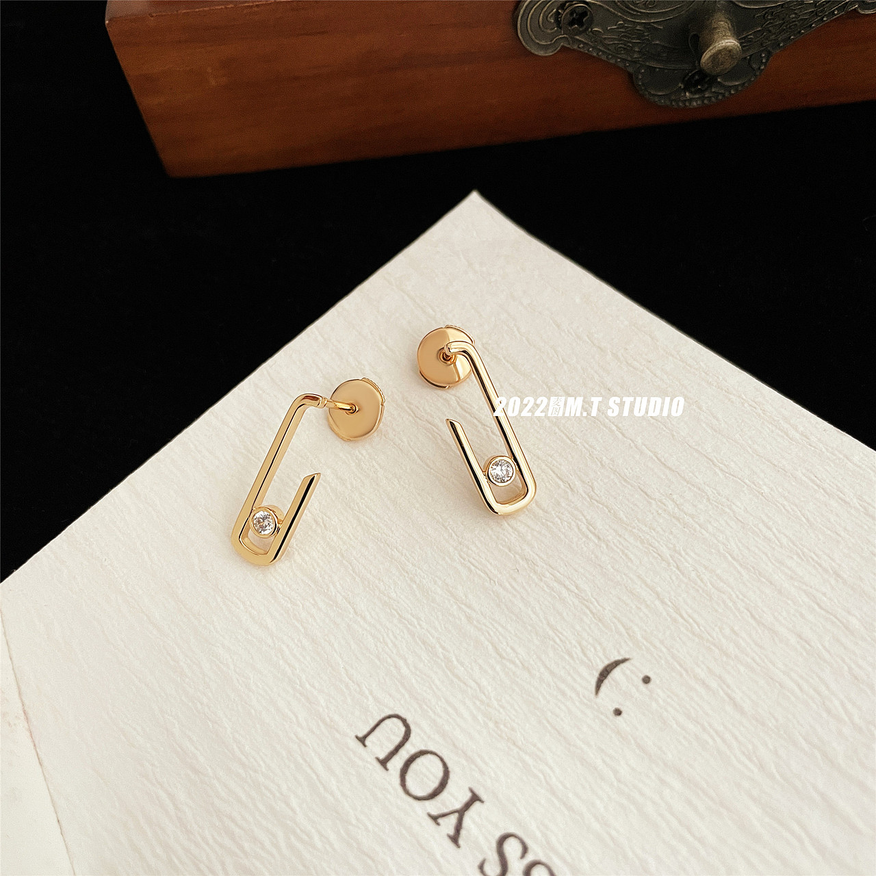 ins无头风饰品耳钉项链戒指手镯首饰唯美高级感