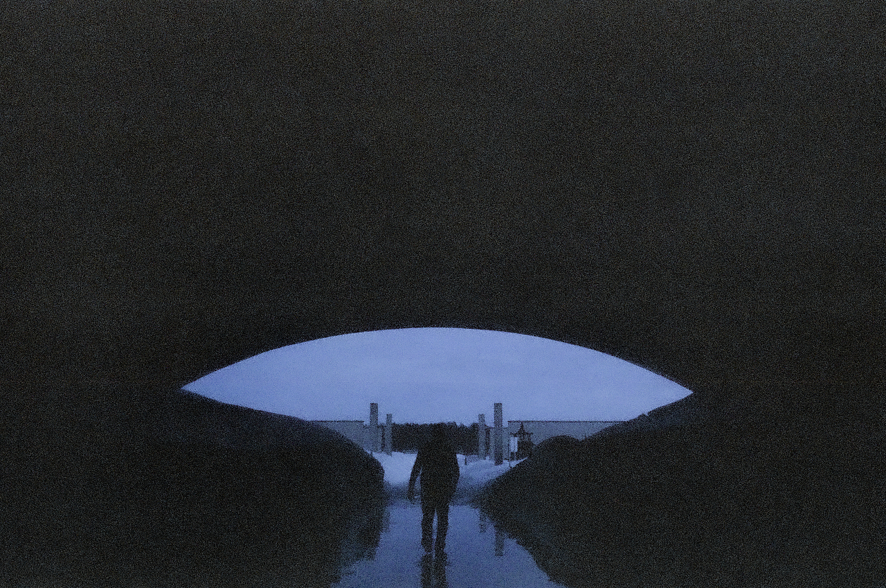 一卷油画般的安藤忠雄大佛头巡礼记录