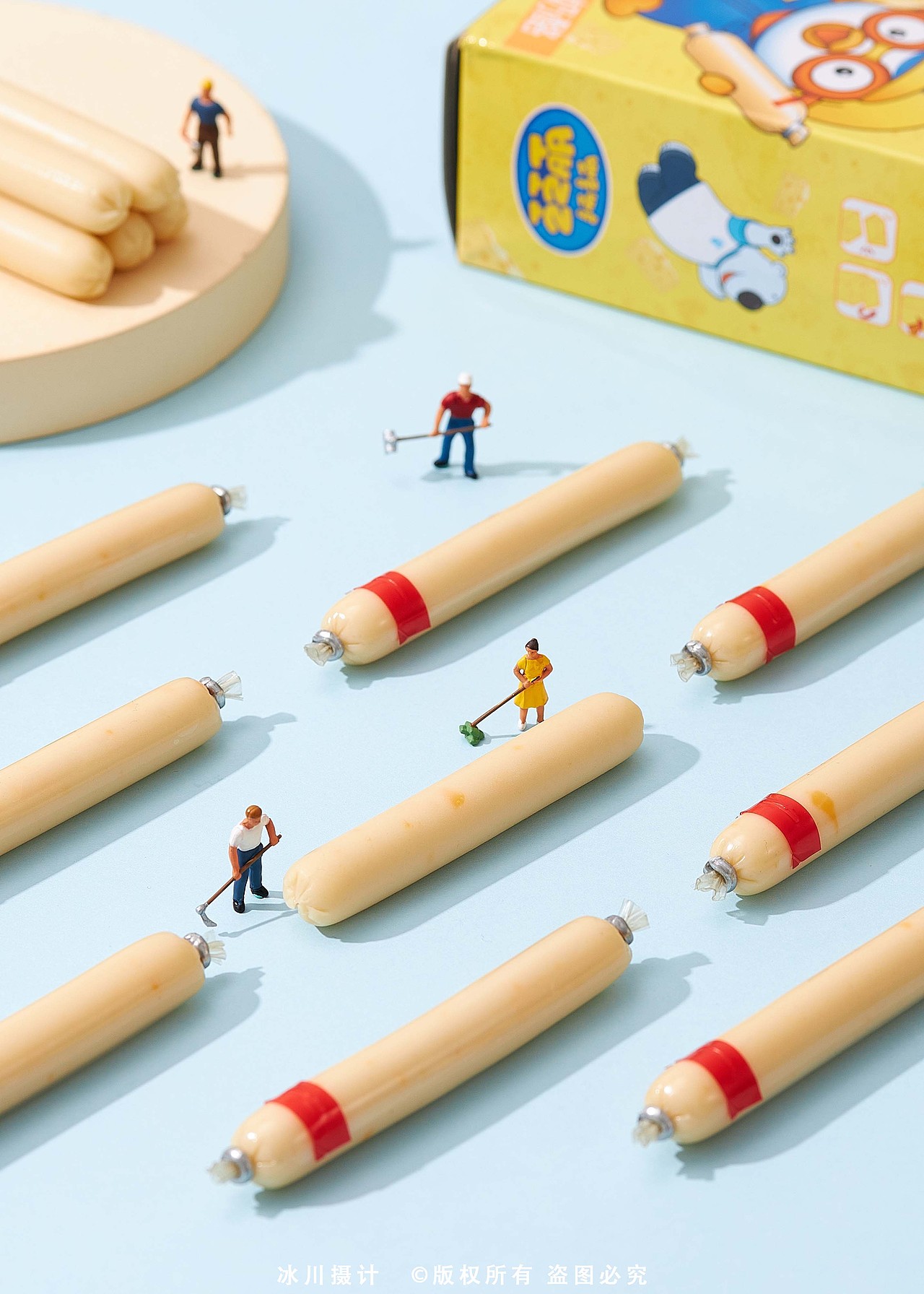 鳕鱼肠拍摄 丨 ©冰川摄计