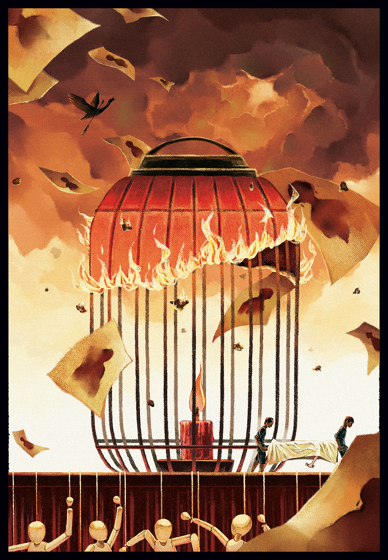 《妻妾成群》丨书籍《妻妾成群》插图