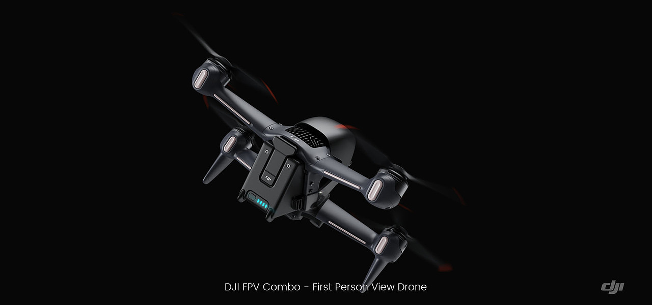 DJI FPV Redefine Flying Render