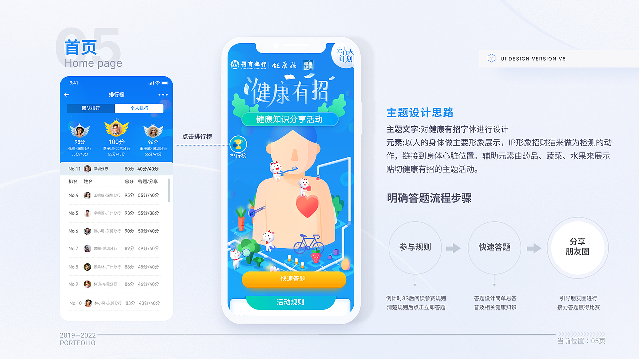 招商银行健康答题活动