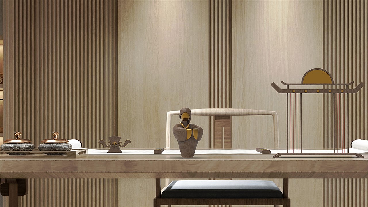 “唐潮”文房用具设计（图ZMzA5MDQxNTg4） - 其他工业/产品 - 站酷设计师目力有品原创素材 - 站酷ZCOOL